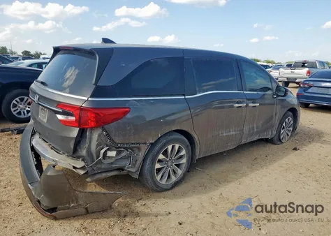 2021 Honda Odyssey Exl из США, поврежденный, VIN 5FNRL6H72MB031860